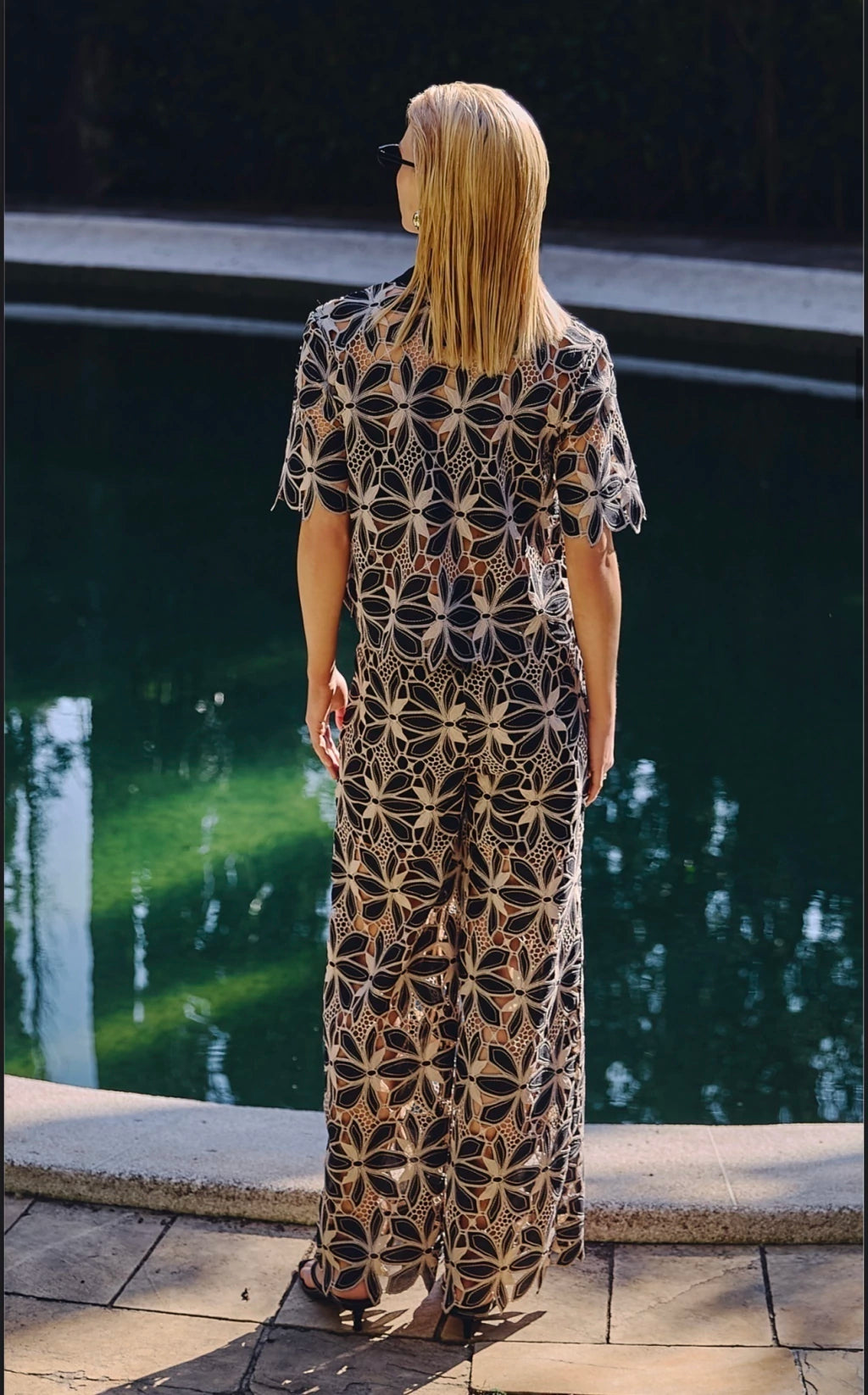 Conjunto Preto Guipir - Dot