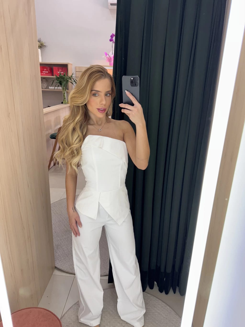 Macacão Off White Yslla