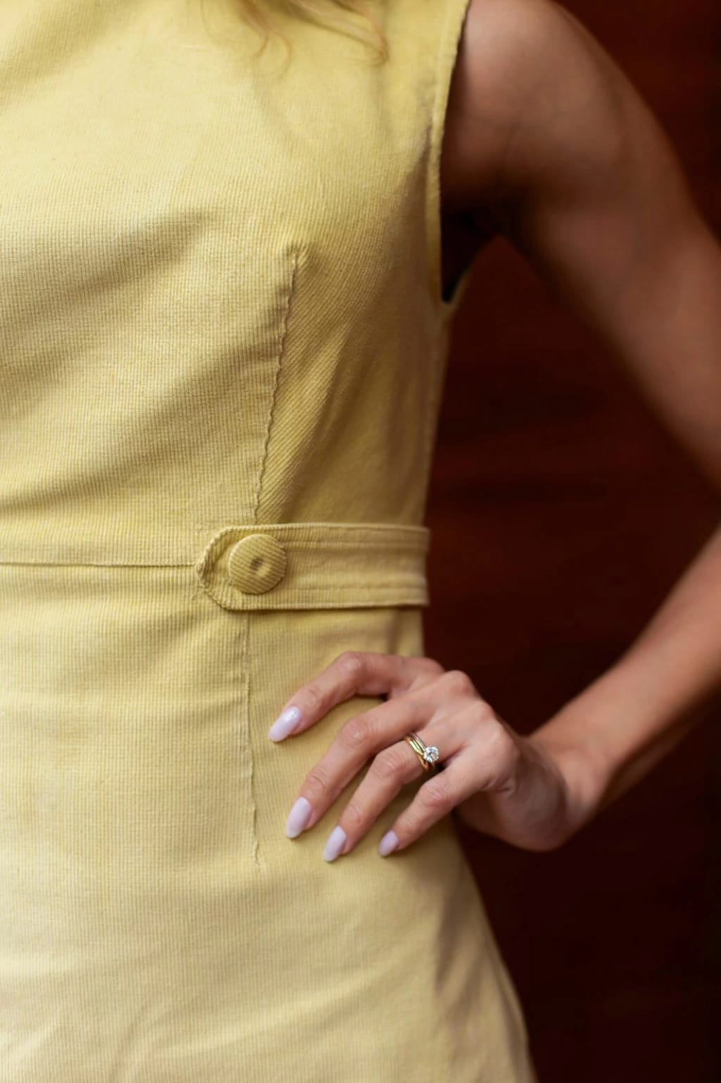 Vestido Amarelo Luiza